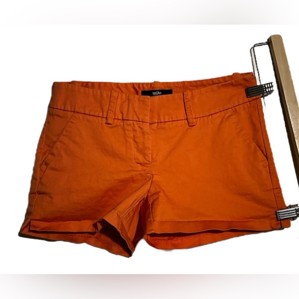 Orange Chino Shorts -Stretch (size: 2) NWOT
